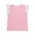 【お揃い】フラワープリントフリル袖Tシャツ(90~150cm)