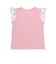 【お揃い】フラワープリントフリル袖Tシャツ(90~150cm)