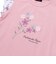 【お揃い】フラワープリントフリル袖Tシャツ(90~150cm)