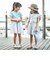 【お揃い】ドビーフラワープリントキュロットパンツ(90~150cm)