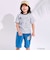 【ディズニーコレクション】キャラクター刺しゅうボーダー半袖Tシャツ(80~130cm)