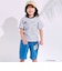 【ディズニーコレクション】キャラクター刺しゅうボーダー半袖Tシャツ(80~130cm)