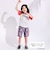 【ディズニーコレクション】キャラクターモチーフラグラン半袖Tシャツ(80~130cm)