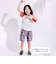 【ディズニーコレクション】キャラクターモチーフラグラン半袖Tシャツ(80~130cm)