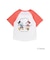 【ディズニーコレクション】キャラクターモチーフラグラン半袖Tシャツ(80~130cm)