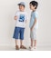 ウミノナカプリント天竺半袖Tシャツ(90~140cm)