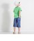 ライトオンスデニム裾ロールアップハーフパンツ(90~150cm)