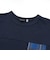 【お揃い】【神戸タータン×BeBe】チェックポケットバックロゴ半袖Tシャツ(90~150cm)