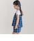 【お揃い】【神戸タータン×BeBe】チェックショートパンツ(90~160cm)