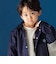 ストライプ長袖ジャケットシャツ(95~150cm)
