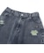 レースクラッシュバレルレッグデニムパンツ(130~160cm)