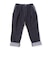 裾折り返しチェック柄ストレッチパンツ(80~130cm)