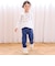 イチゴ刺しゅう裾フリル長袖Tシャツ(80~130cm)