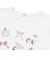 イチゴ刺しゅう裾フリル長袖Tシャツ(80~130cm)