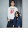 【ザ・ローリング・ストーンズｘSLAP】フロントｘバックロゴプリント長袖Tシャツ大人