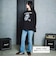 【ザ・ローリング・ストーンズｘSLAP】フロントｘバックロゴプリント長袖Tシャツ大人