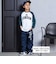 フロントビッグロゴラグランTシャツ(110~150cm)