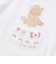 裾スカラップウサギクマネコモチーフ長袖Tシャツ(80~130cm)