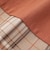 【お揃い】モチーフ刺しゅうチェック切り替え長袖Tシャツ(80~130cm)
