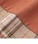 【お揃い】モチーフ刺しゅうチェック切り替え長袖Tシャツ(80~130cm)