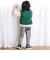 【お揃い】ロゴパッチ刺しゅうリバーシブルチェックパンツ(80~130cm)