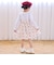 【お揃い】イチゴ総柄レースワンピース(80~130cm)
