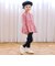 襟フルーツ刺しゅうティアードブラウス(90~130cm)