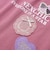 ロゴワッペン＆リボンディテールラグランロゴTシャツ(110~150cm)