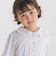 【店舗限定】襟花レースブラウス(95~150cm)