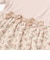 【店舗限定】リブ＋ネル花柄ドッキング長袖ワンピース(95~150cm)