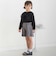 【店舗限定】ヘリンボーンキュロットパンツ(95~150cm)