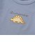 恐竜刺しゅうスムース長袖Tシャツ+ムラ染めジョガーパンツ セット(80~90cm)