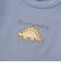 恐竜刺しゅうスムース長袖Tシャツ+ムラ染めジョガーパンツ セット(80~90cm)