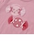 【抗菌・防臭】キャンディプリント裾フリル天竺長袖Tシャツ(90~130cm)