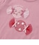 【抗菌・防臭】キャンディプリント裾フリル天竺長袖Tシャツ(90~130cm)