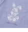 【抗菌・防臭】Rabbitレースプリント裾スカラップ天竺長袖Tシャツ(90~130cm)