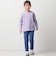 【抗菌・防臭】ワンポイント刺しゅう天竺長袖Tシャツ(90~130cm)