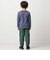 【抗菌・防臭】ワンポイント刺しゅう天竺長袖Tシャツ(90~130cm)