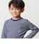 【抗菌・防臭】ワンポイント刺しゅう天竺長袖Tシャツ(90~130cm)