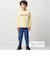 【抗菌・防臭】TERREアニマルロゴプリント天竺長袖Tシャツ(90~130cm)