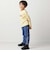 【抗菌・防臭】TERREアニマルロゴプリント天竺長袖Tシャツ(90~130cm)