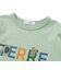 【抗菌・防臭】TERREアニマルロゴプリント天竺長袖Tシャツ(90~130cm)