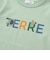 【抗菌・防臭】TERREアニマルロゴプリント天竺長袖Tシャツ(90~130cm)