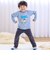 【スララク/防汚加工/9分丈】ゆったり履ける！ガンガン頑丈ストロングパンツ(80~130cm)