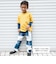 ワークポケット半袖Tシャツ＆袖ロゴロンTセット(100~160cm)