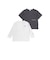 ワークポケット半袖Tシャツ＆袖ロゴロンTセット(100~160cm)