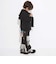 リメイク風切替ストレッチデニムパンツ(100~160cm)