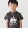 カノコ長袖カーディガン+天竺ドライビングプリント半袖Tシャツ セット(90~140cm)