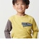 ランダム配色ワッペン刺しゅう長袖Tシャツ(90~160cm)