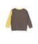 ランダム配色ワッペン刺しゅう長袖Tシャツ(90~160cm)